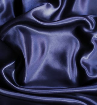 Smooth elegant black silk can use as background 