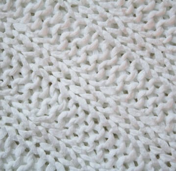 White knitted textured can use as background