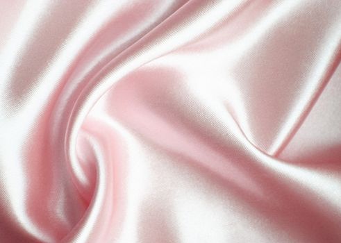 Smooth elegant pink silk can use as background

