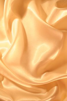 Smooth elegant golden satin can use as background 

