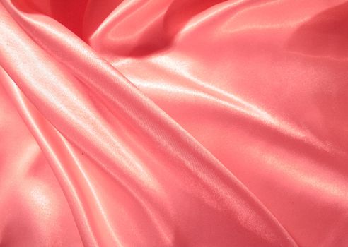 Smooth elegant pink satin can use as background