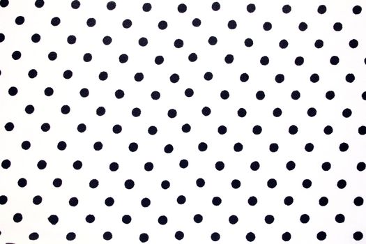 White fabric with black dots can use as background

