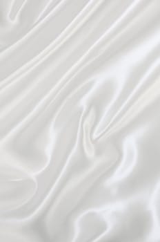 Smooth elegant white silk can use as wedding background
