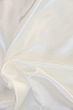 Smooth elegant white silk can use as wedding background 