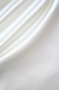 Smooth elegant white silk can use as background