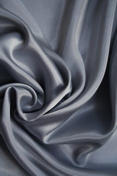 Smooth elegant silvery grey silk can use as background 