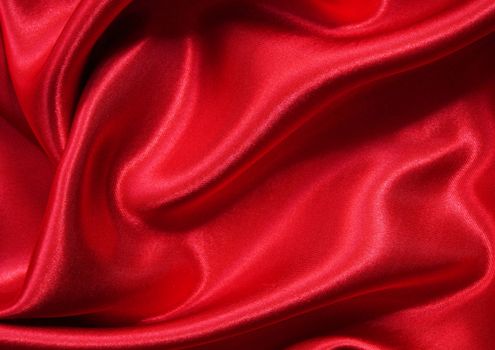 Smooth elegant red silk can use as background Smooth elegant red silk can use as background 