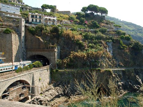 Riomaggiore - one of the cities of Cinque Terre in italy