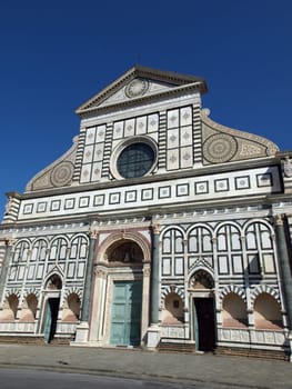 The fa�ade of Santa Maria Novella - Florence