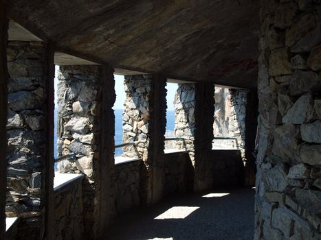 "Via dell amor" of Cinque Terre - Liguria Italy.Oone from most beautiful in Italy of for pedestrians paths for lovers ne from most beautiful in Italy of for pedestrians paths for lovers