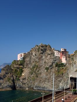 Manarola - one of the cities of Cinque Terre in italy