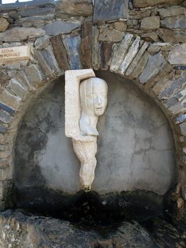 The original fountain in Manarola - Cinque Terre