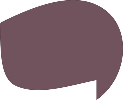 Thought or speech bubble. Could be used as a text space or in a comic strip