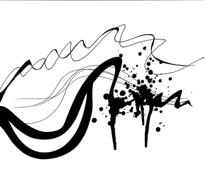 Lines and drips with a white background. great for overlays.