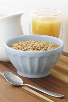 Granola, delicious and healthy breakfast, meal or snack food, popular around the world, and often eaten in combination with yogurt or milk. 