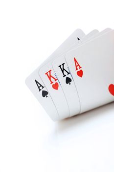winning omaha starting hand, aces and kings