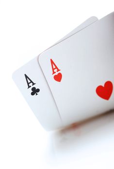 winning texas holdem hand, aces