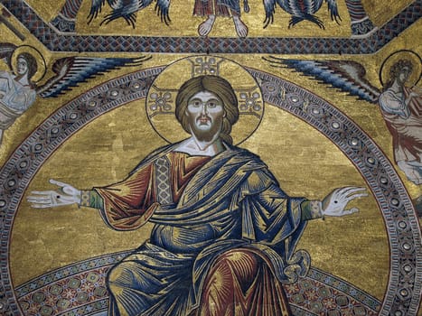 Baptistery of Florence - View of the mosaic ceiling