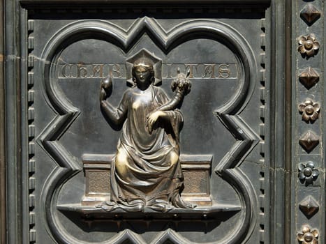 Florence Baptistery - South Portal by Andrea Pisano- 1336. Histories of St John the Baptist
