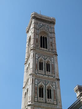 View of the Giotto's bell tower - Florence