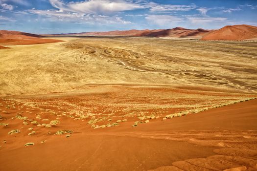 view from the une 45 near sossusvlei & sesriem 