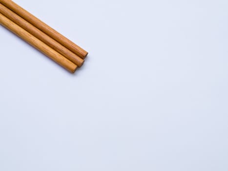 Wooden pencil isolated on white background