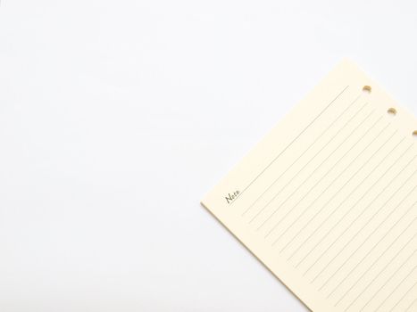 Stack of blank paper sheets on white background