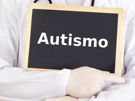 Blackboard : Autism : Italian language