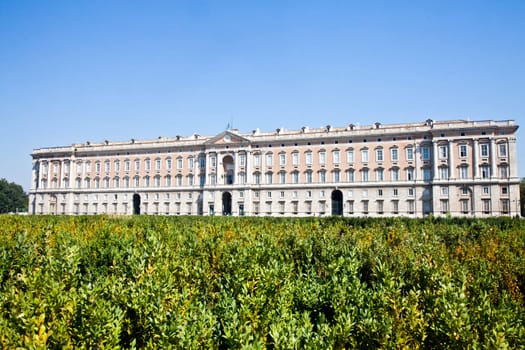 Reggia di Caserta (Caserta Royal Palace) during a sunny day