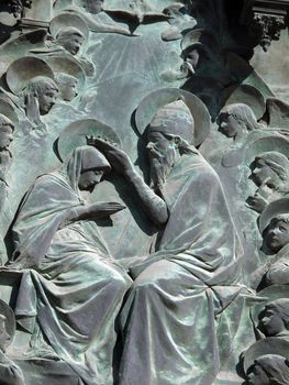 Florence - Reachness of details on the facade Duomo