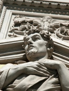 Florence - Reachness of details on the facade Duomo