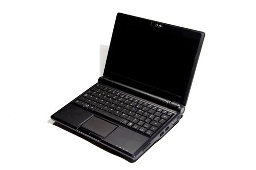 A black small notebook Asus EEE PC 900