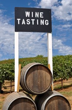 Wine Tasting Sign