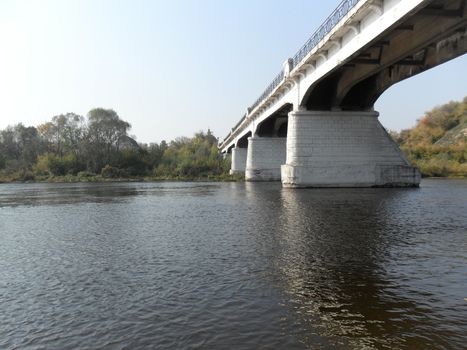 Bridge over the River Don in Lebedyan