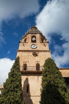 Renaissance church Santa Maria La Mayor, Ronda, Andalusia, Spain