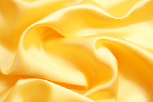 Smooth elegant golden silk can use as background 