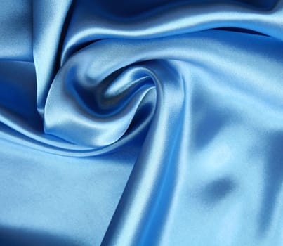 Smooth elegant dark blue silk can use as background Smooth elegant dark blue silk can use as background 