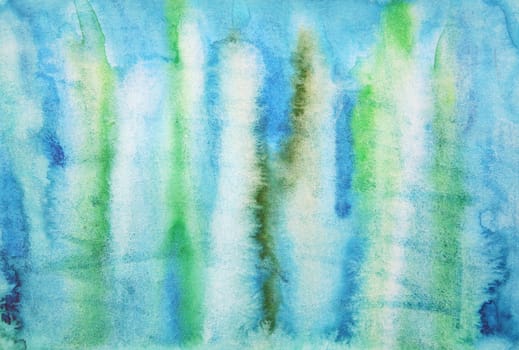 Abstract watercolor grunge background with colorful different layers on paper texture 