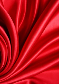 Smooth Red Silk can use as background 