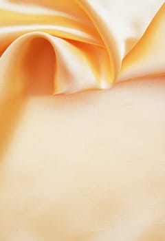  Smooth elegant golden silk can use as background 

