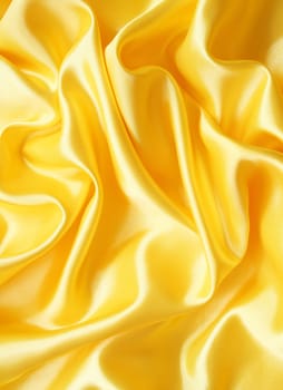 Smooth elegant golden silk can use as background 