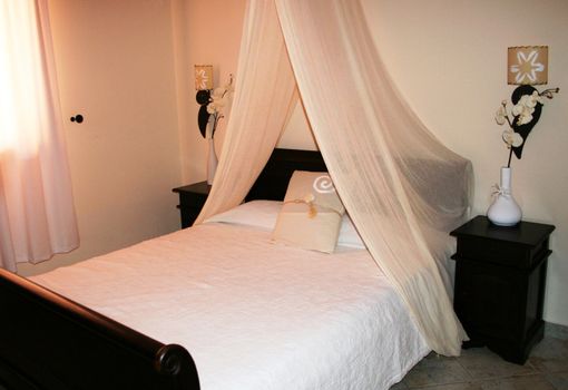 Greece. A luxurious hotel room 

