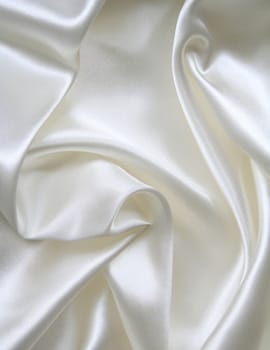 Smooth elegant white silk can use as background