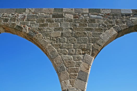 Greece. Kos island. Detail of the castle of the Knights of the Order of Saint John