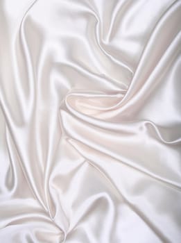 Smooth elegant white silk can use as background 