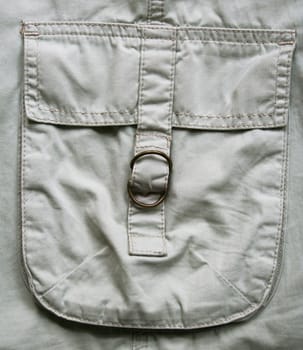 �otton fabric with pocket can use as background 
