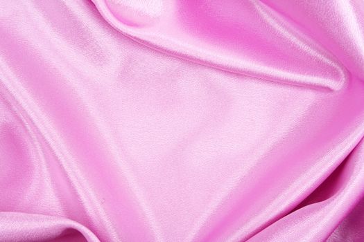 Smooth elegant pink silk can use as background 
