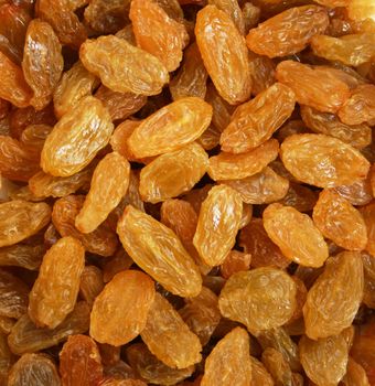 Yellow raisin can use as background