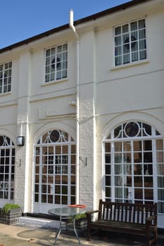 Ornate Cast Iron Windows in portrait