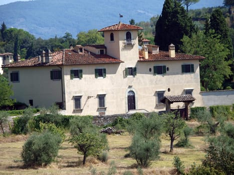 Florence - a beautiful view of the Boboli Gardens